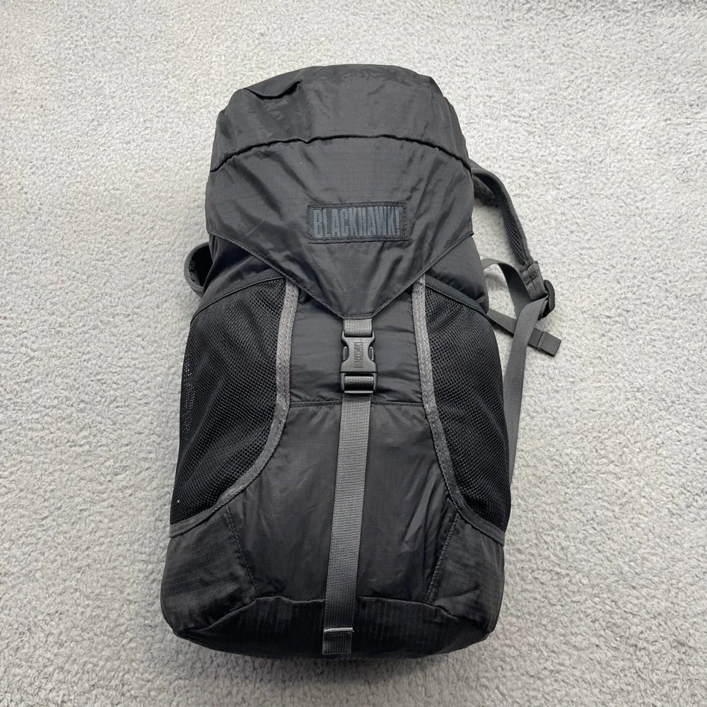 Blackhawk 502200-1 BLK Ripstop Tactical Stash Lightweight Compressible Backpack
